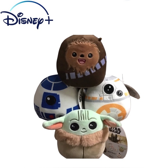 Squishmallows Other - RARE STAR WARS SQUISHMALLOW COMPLETE SET OF 4